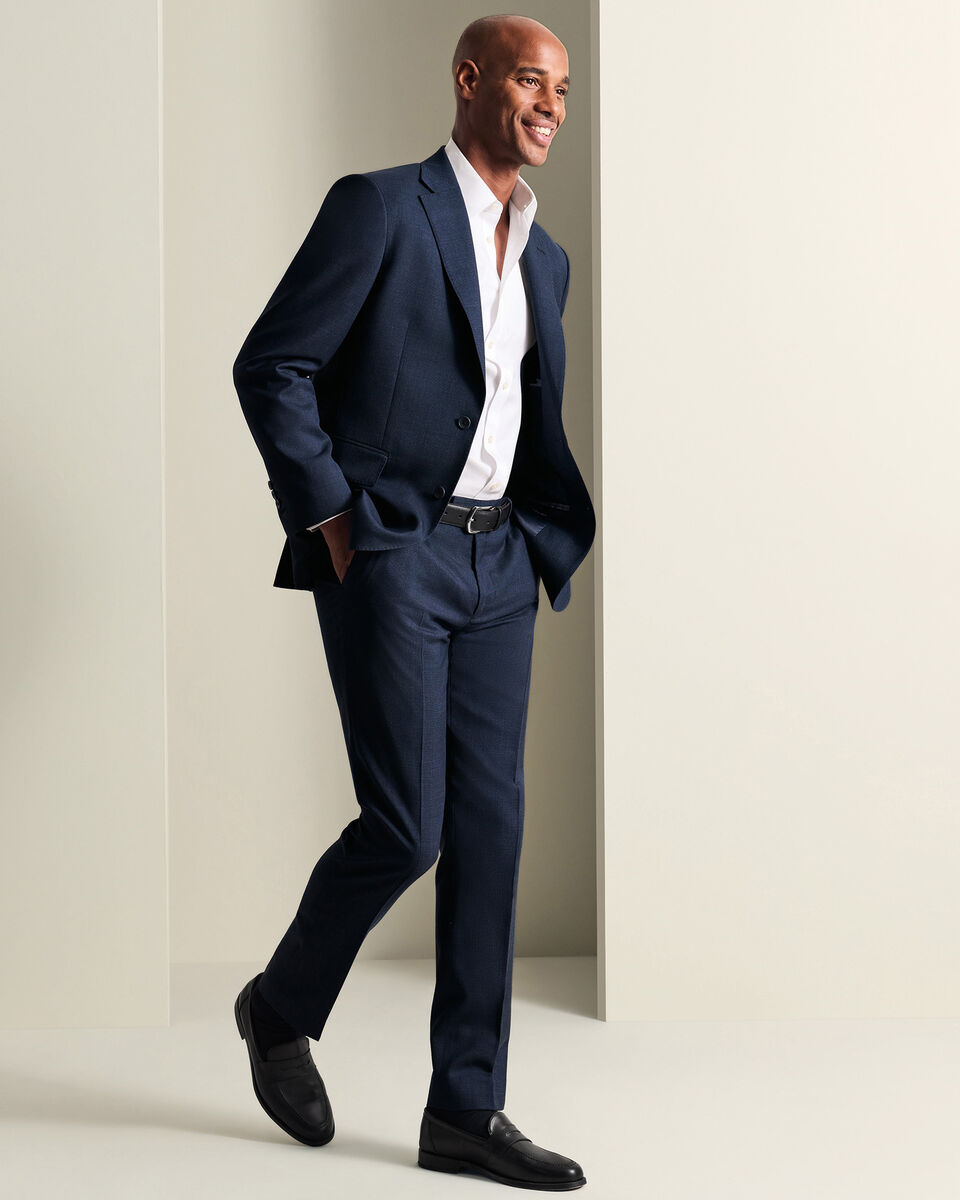 End-on-End Ultimate Travel Suit Jacket - Navy