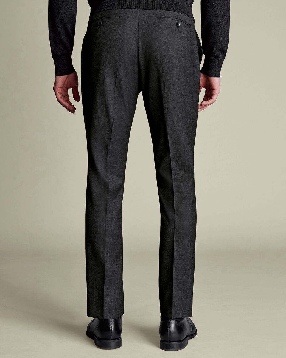 Ultimate Performance End-on-End Suit Pants - Charcoal Gray Secondary image