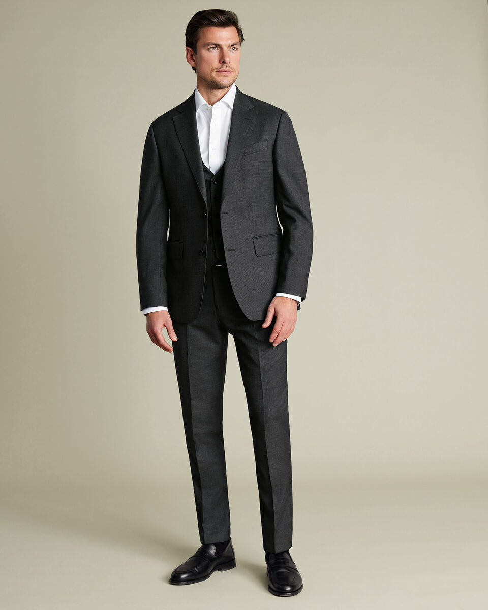 End-on-End Ultimate Performance Suit Vest - Charcoal Gray Secondary image
