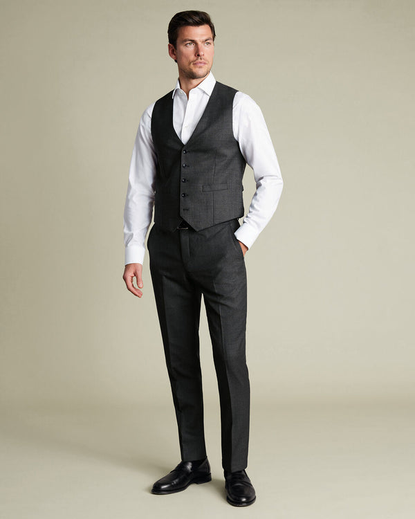 End-on-End Ultimate Performance Suit Vest - Charcoal Gray