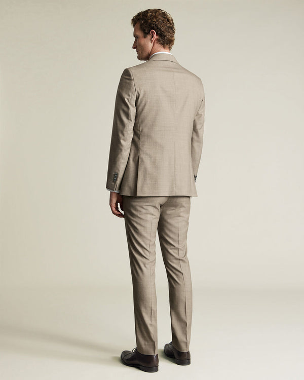 Ultimate Performance Sharkskin Suit Jacket - Limestone