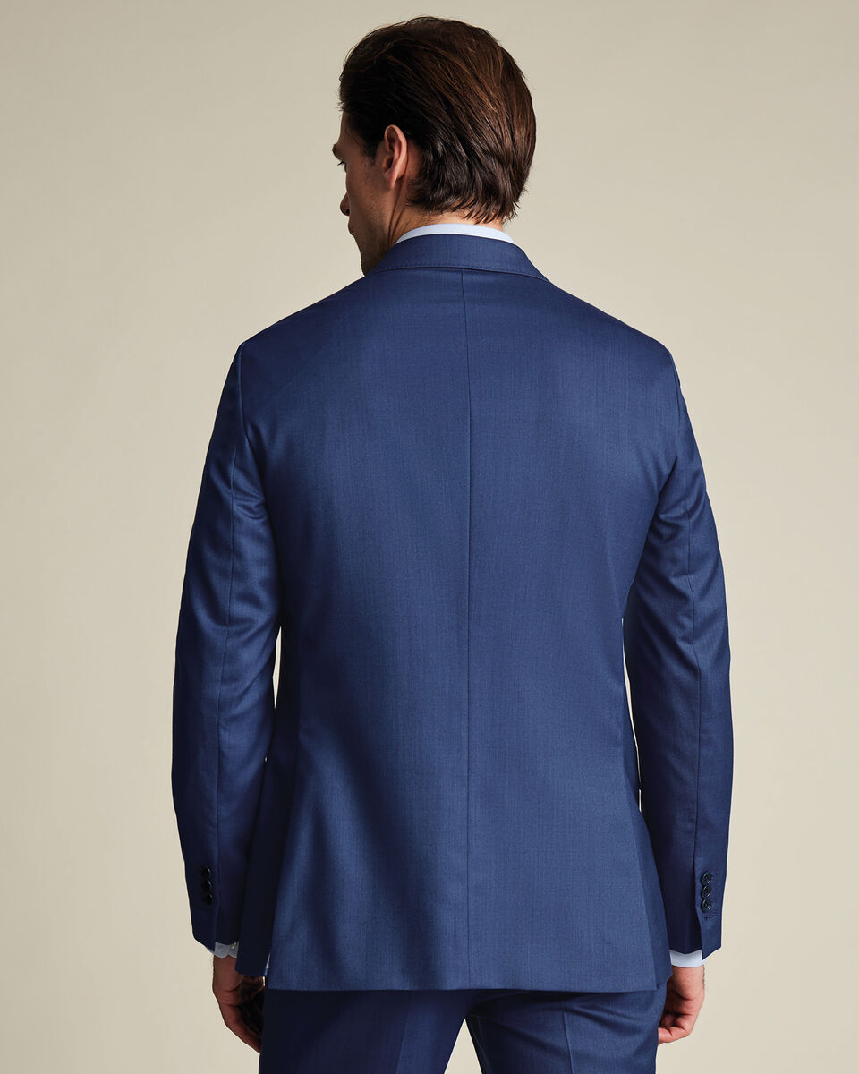 Ultimate Performance Sharkskin Suit Jacket - Royal Blue Secondary image