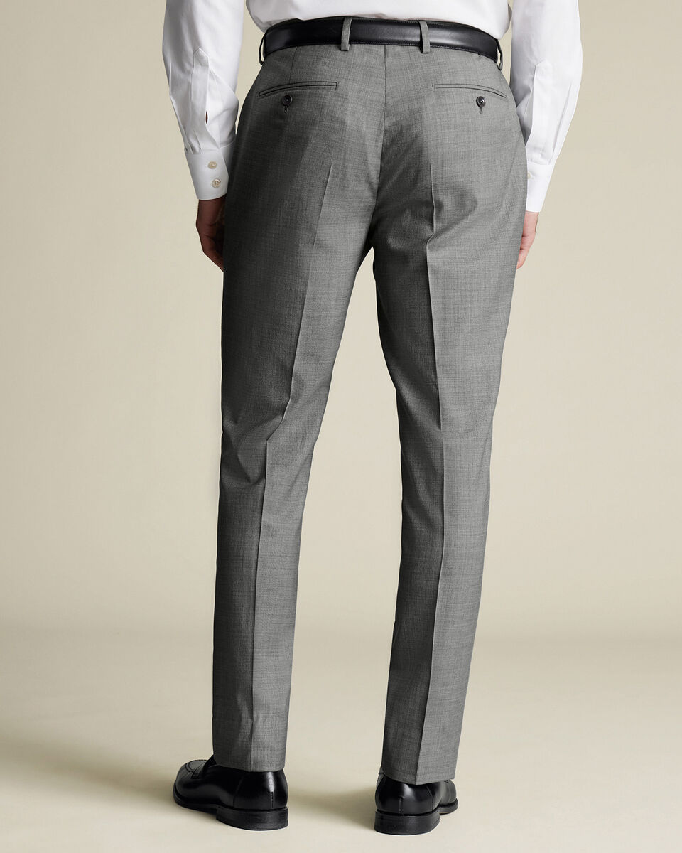 Ultimate Performance Sharkskin Suit Pants - Gray