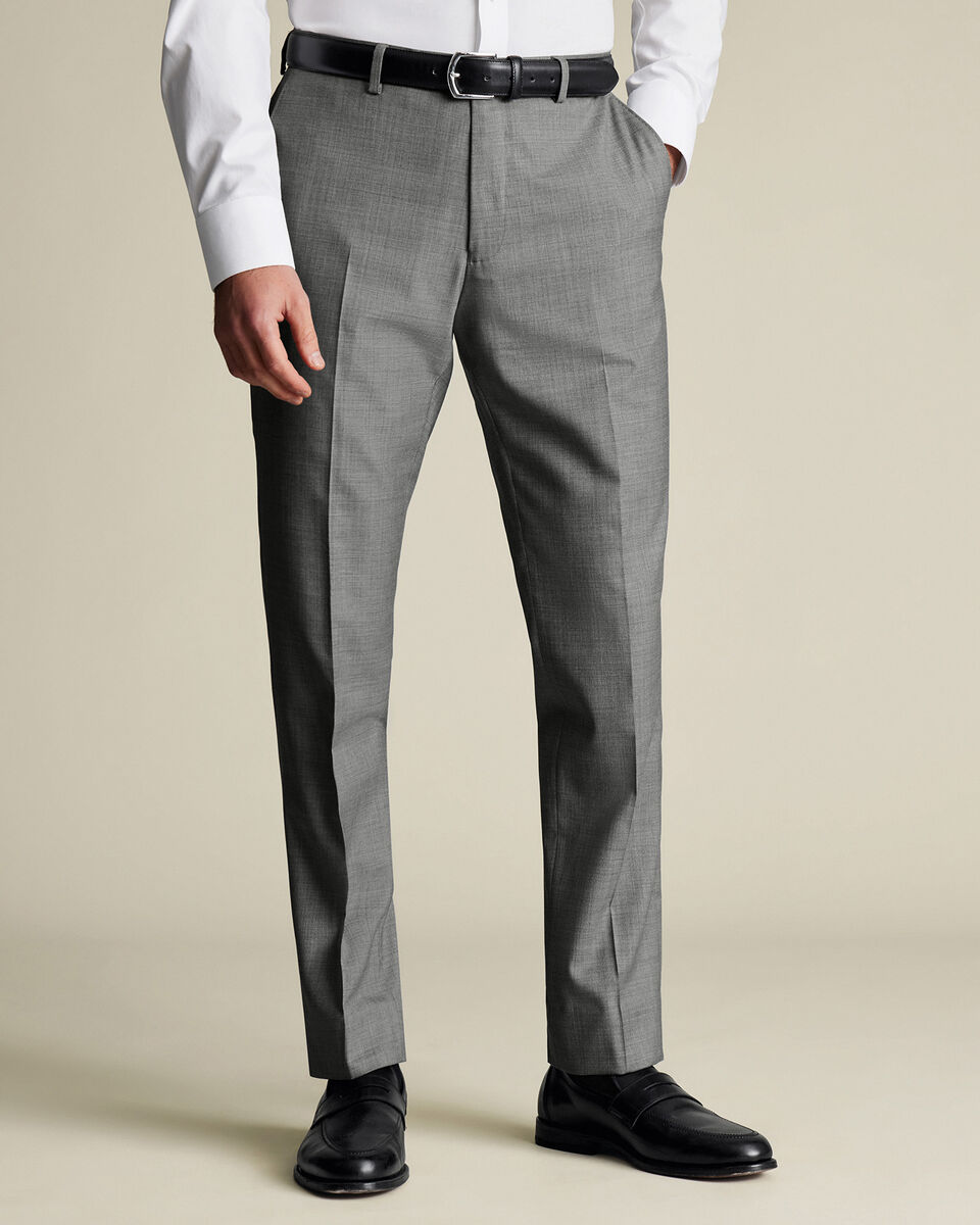Ultimate Performance Sharkskin Suit Pants - Gray Main image