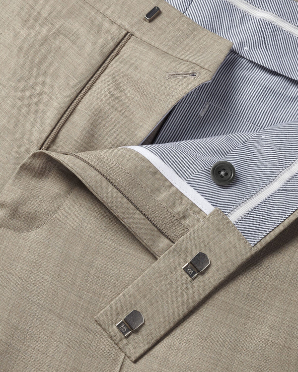 Ultimate Performance Sharkskin Suit Pants - Limestone