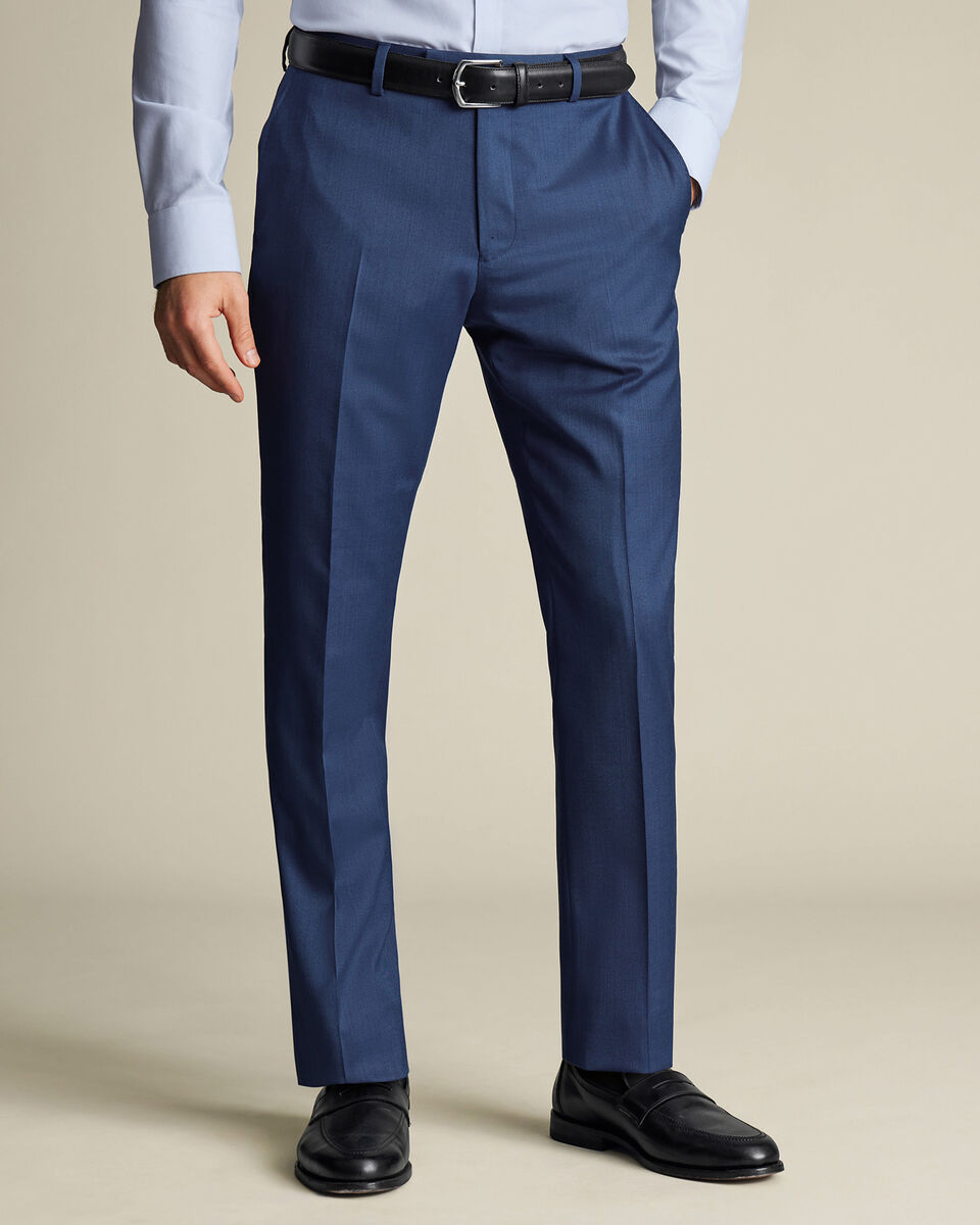Ultimate Performance Sharkskin Suit Pants - Ink Blue Main image