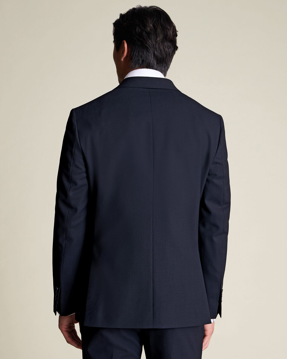 Double Breasted Ultimate Performance Suit Jacket - Dark Navy