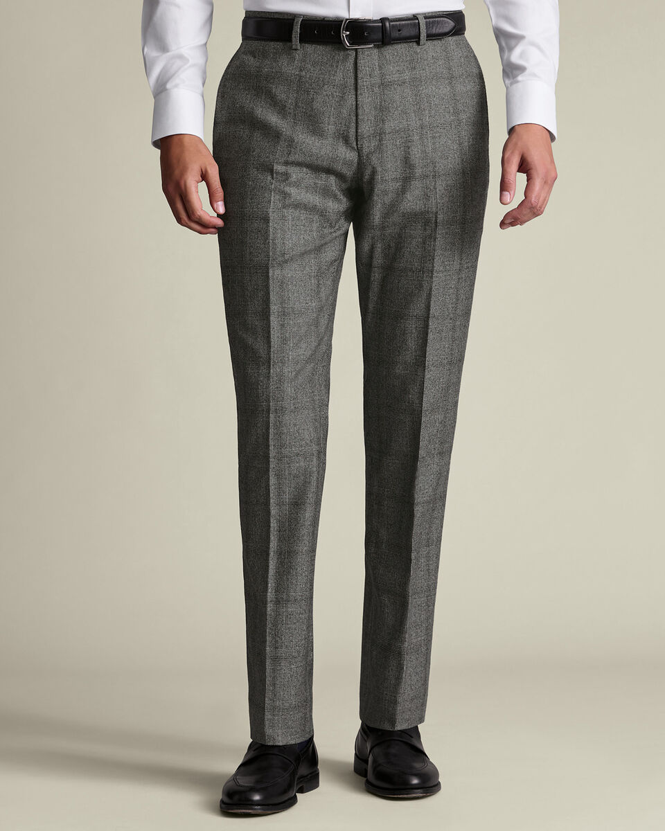 Ultimate Performance Check Suit Pants - Gray Main image