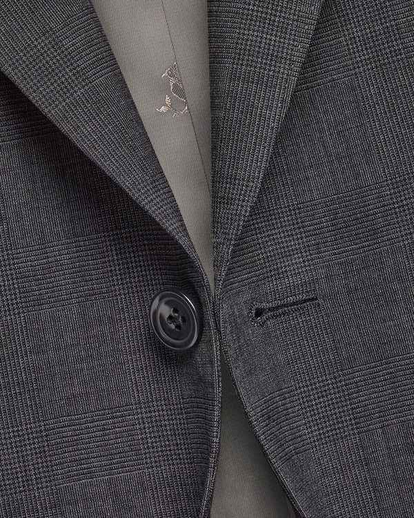 Ultimate Performance Prince of Wales Suit Jacket – Gray