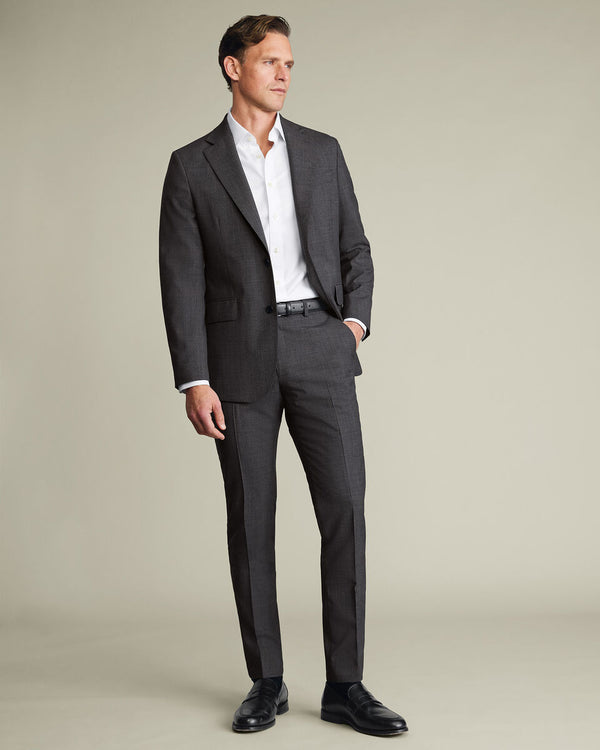 Ultimate Performance Prince of Wales Suit Pants – Gray
