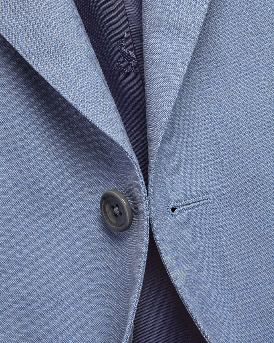 Ultimate Performance Sharkskin Suit Jacket – Light Blue