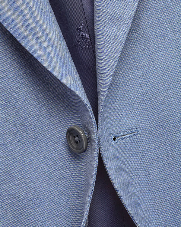 Ultimate Performance Sharkskin Suit Jacket – Light Blue