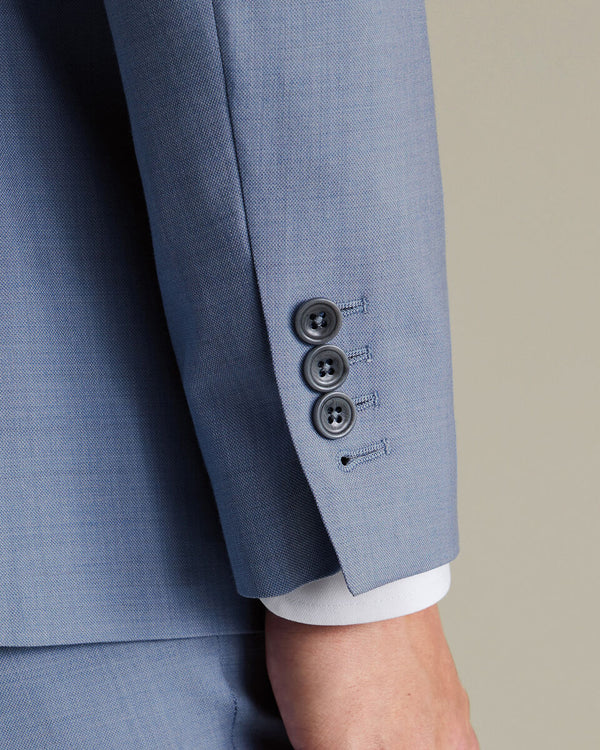 Ultimate Performance Sharkskin Suit Jacket – Light Blue