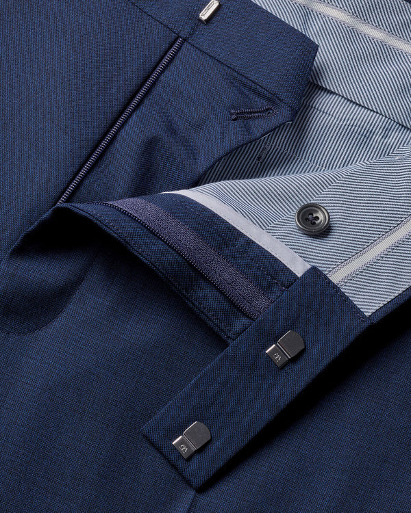 Ultimate Performance Sharkskin Suit Pants – Indigo Blue