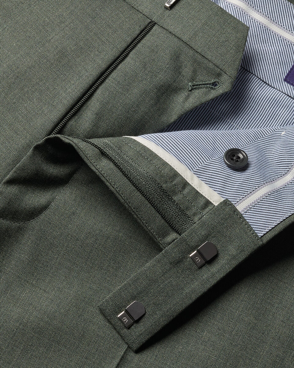 Ultimate Performance Sharkskin Suit Pants – Sage Green