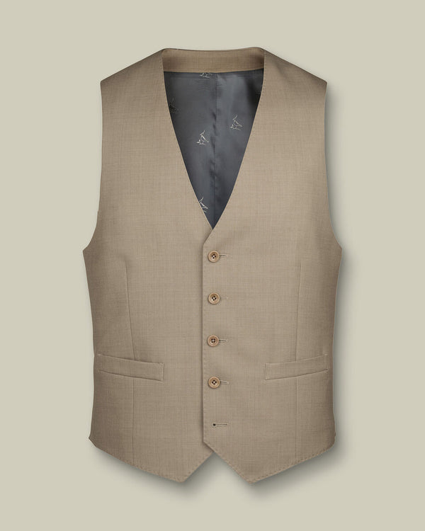 Ultimate Performance Sharkskin Vest – Taupe