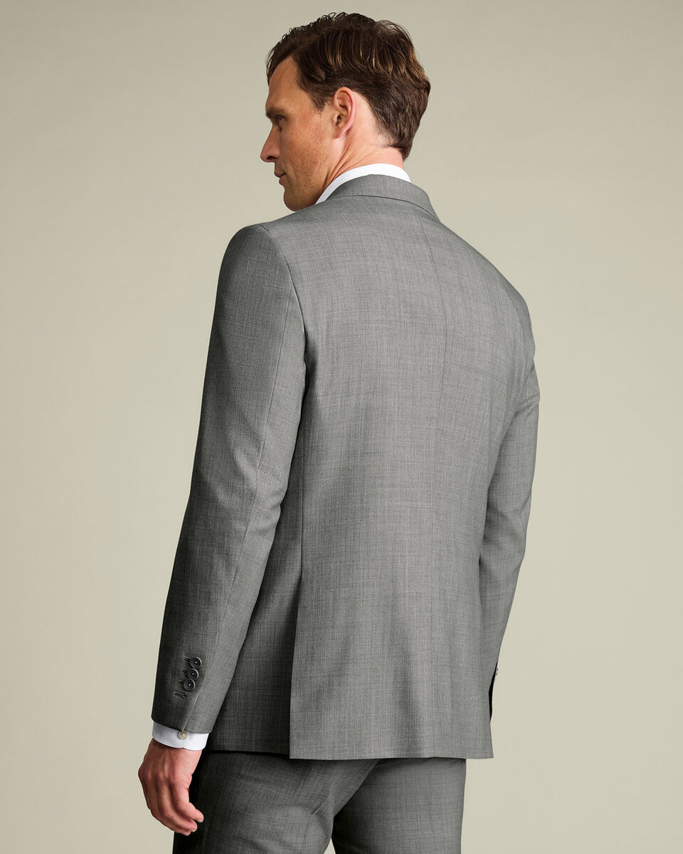 Ultimate Performance Sharkskin Suit Jacket – Gray