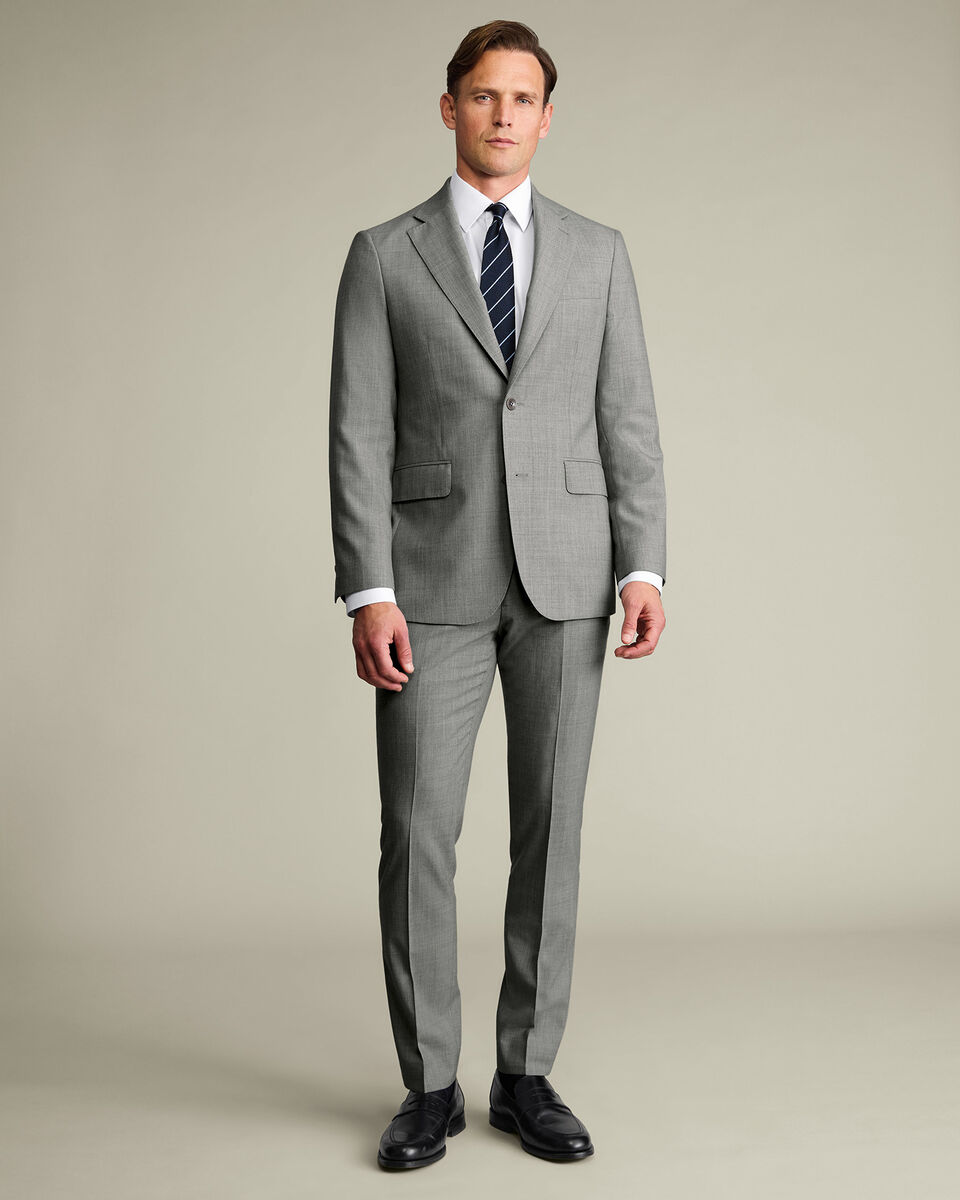 Ultimate Performance Sharkskin Suit Jacket – Gray