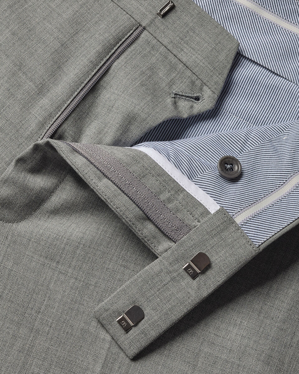 Ultimate Performance Sharkskin Suit Pants – Gray