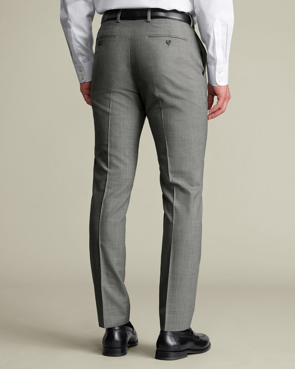 Ultimate Performance Sharkskin Suit Pants – Gray