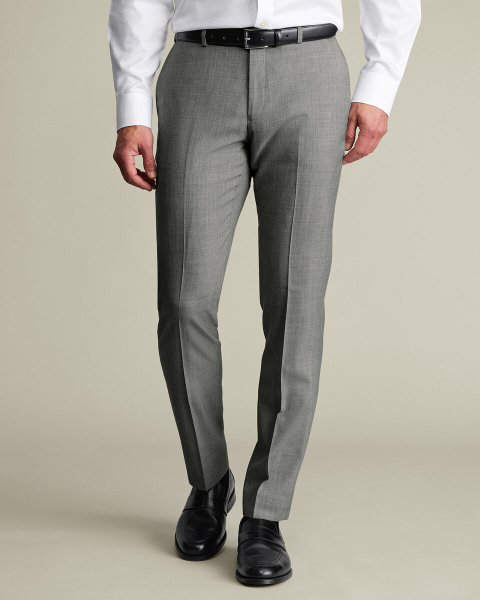 Ultimate Performance Sharkskin Suit Pants – Gray Main image