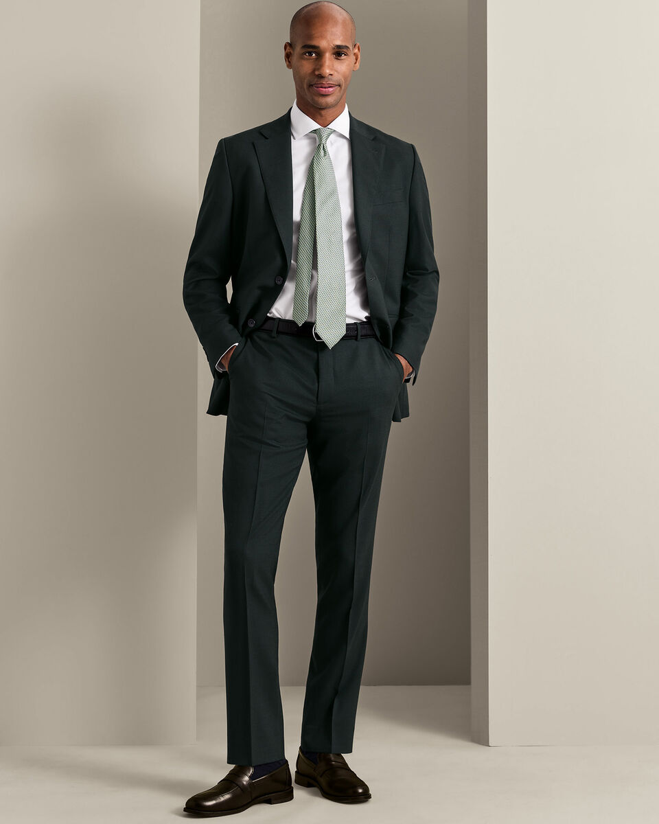 Ultimate Performance Suit Jacket - Forest Green
