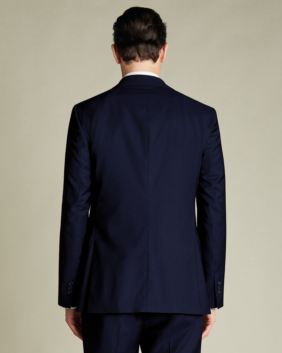 Italian Suit Jacket - Dark Navy