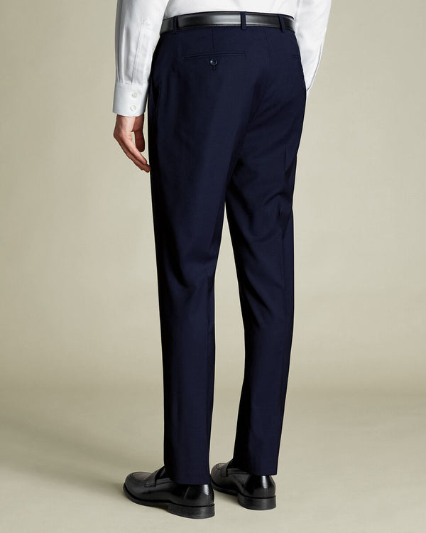 Italian Luxury Suit Pants - Dark Navy