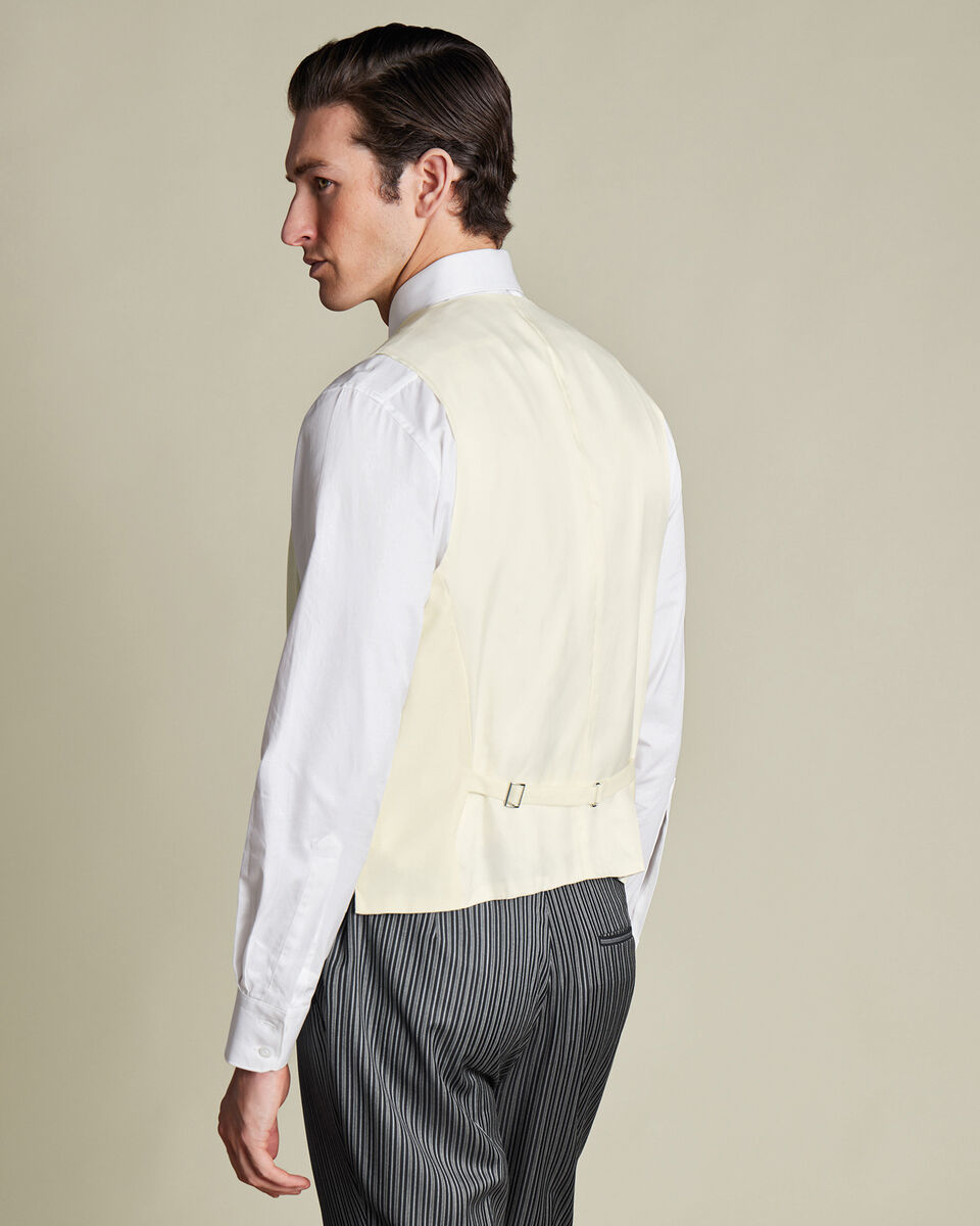 Morning Suit Vest - Cream