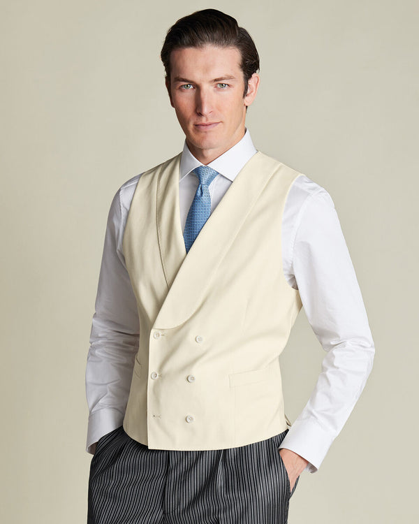 Morning Suit Vest - Cream