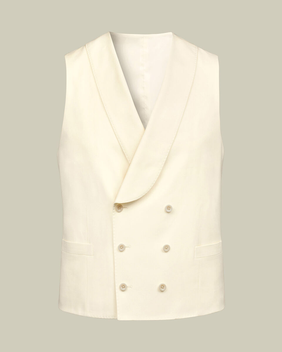 Morning Suit Vest - Cream
