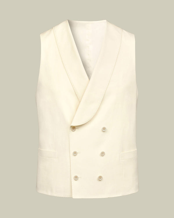 Morning Suit Vest - Cream