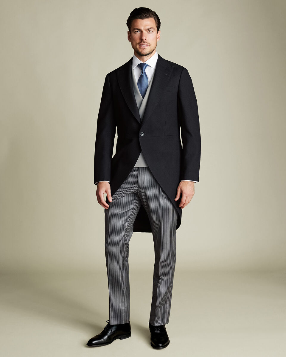 Morning Suit Vest - Light Gray