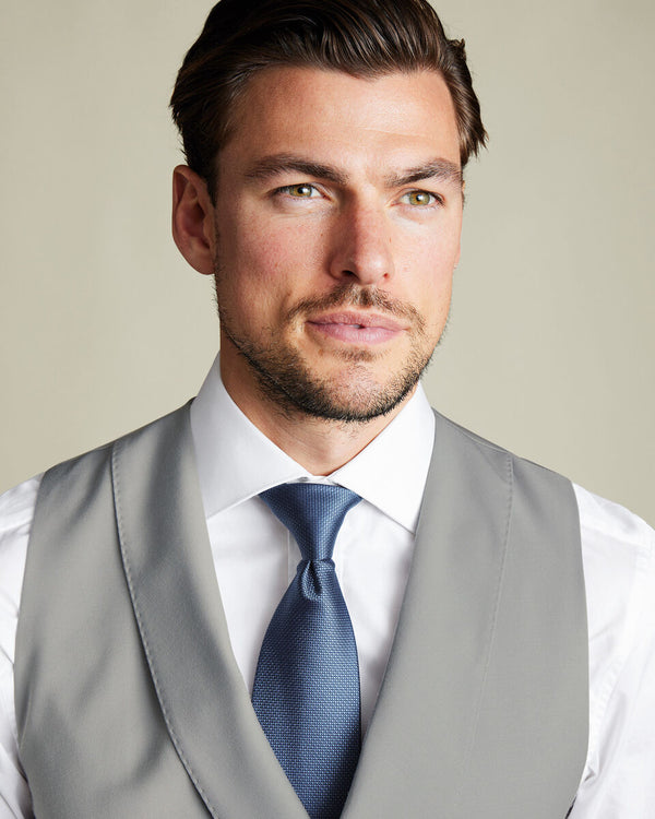 Morning Suit Vest - Light Gray