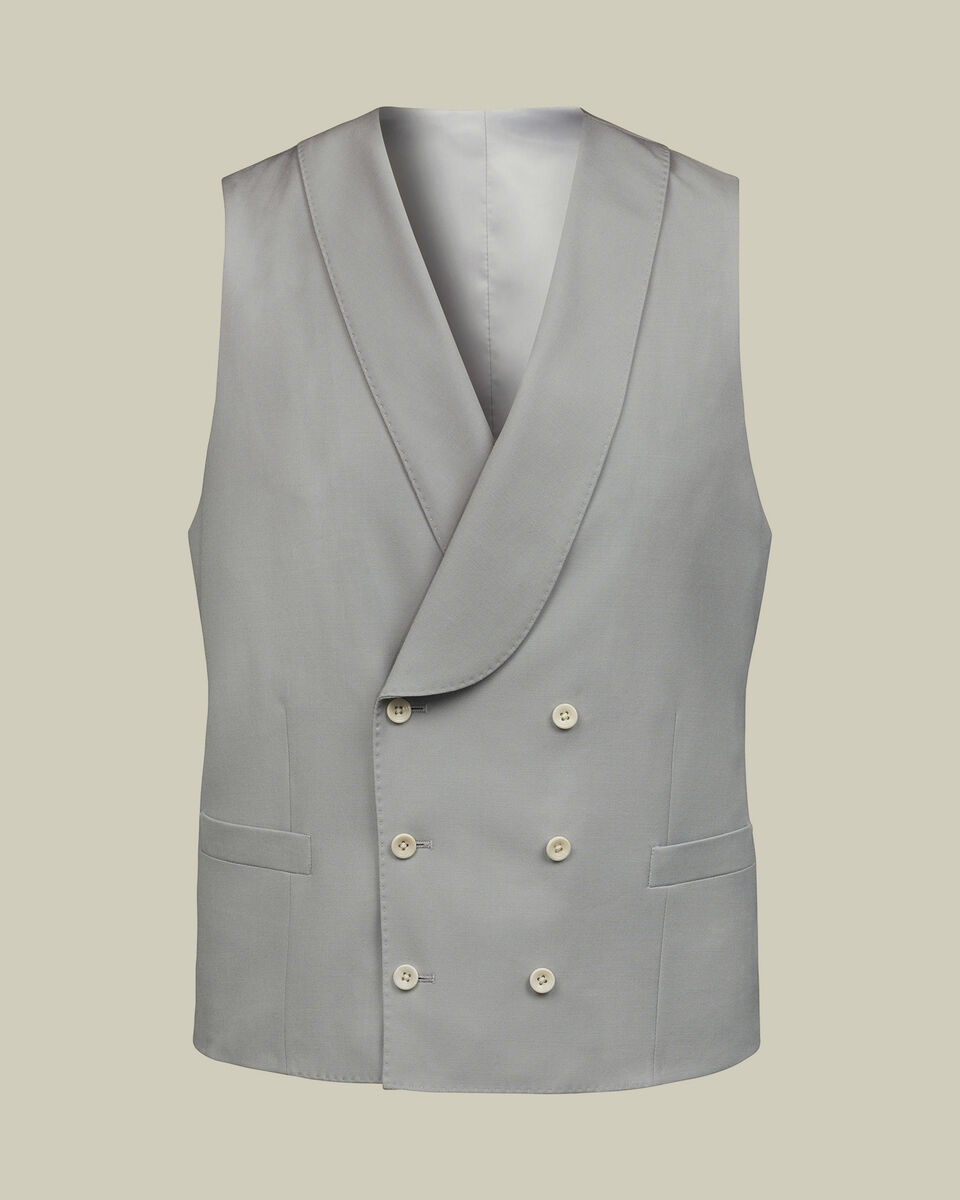 Morning Suit Vest - Light Gray Secondary image
