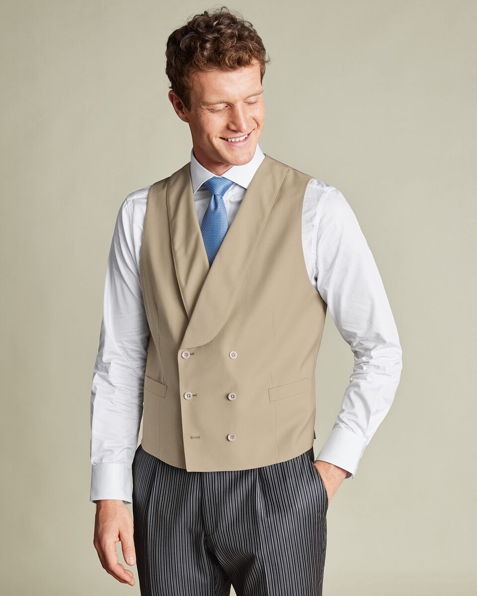Morning Suit Vest - Sand Main image