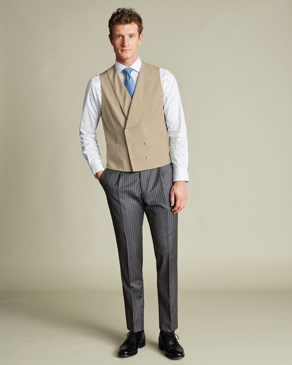 Morning Suit Vest - Sand