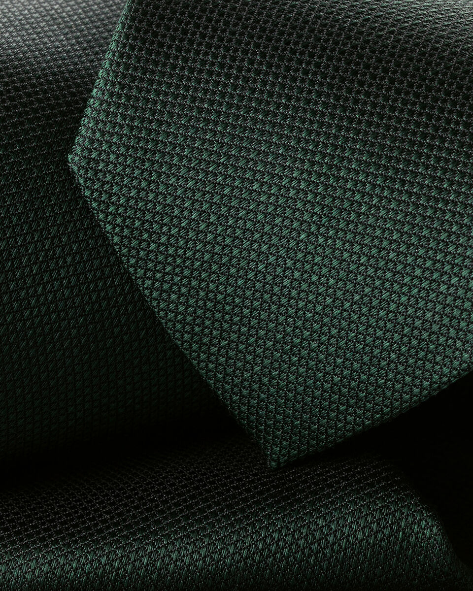 Stain Resistant Tie - Dark Green