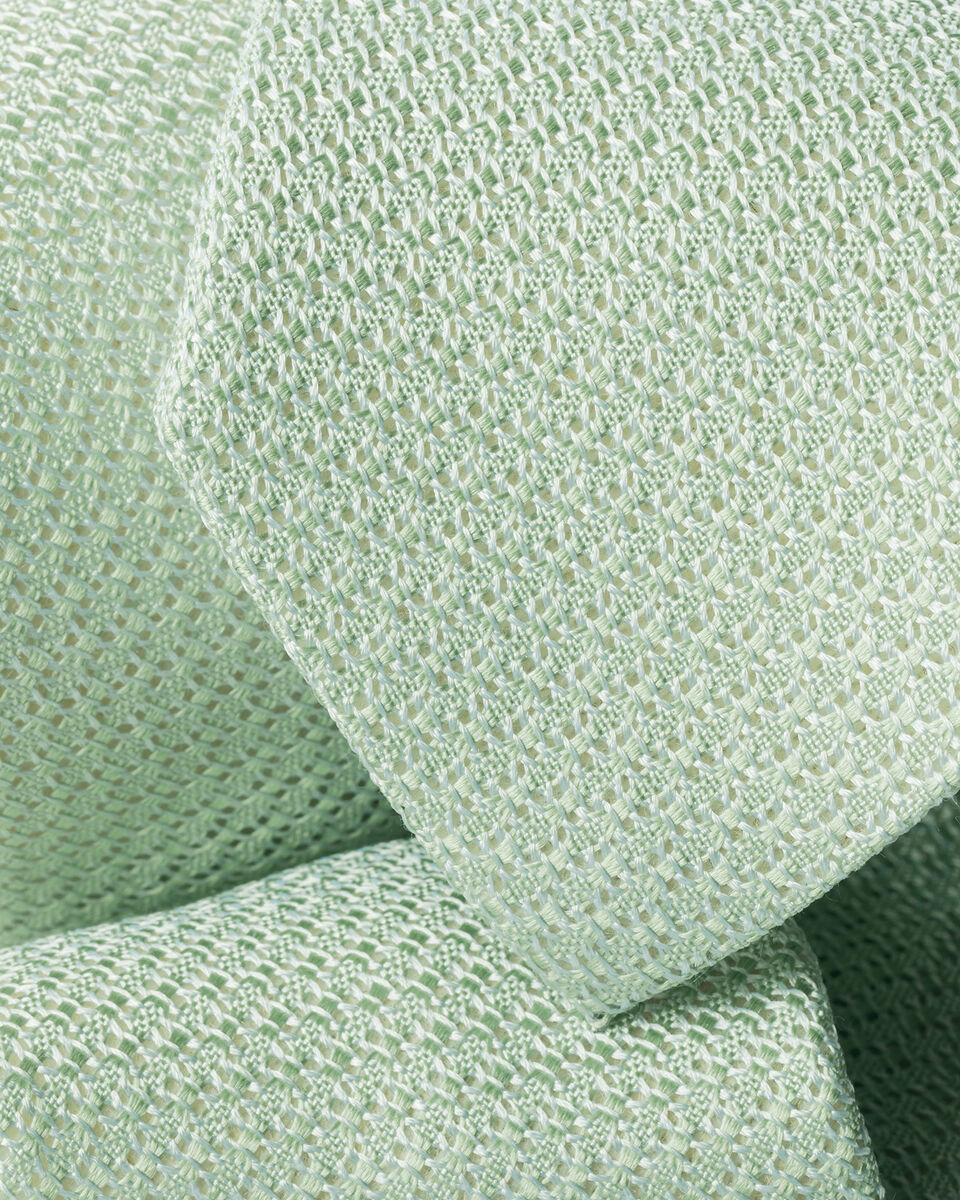Silk Grenadine Italian Tie - Light Green Secondary image