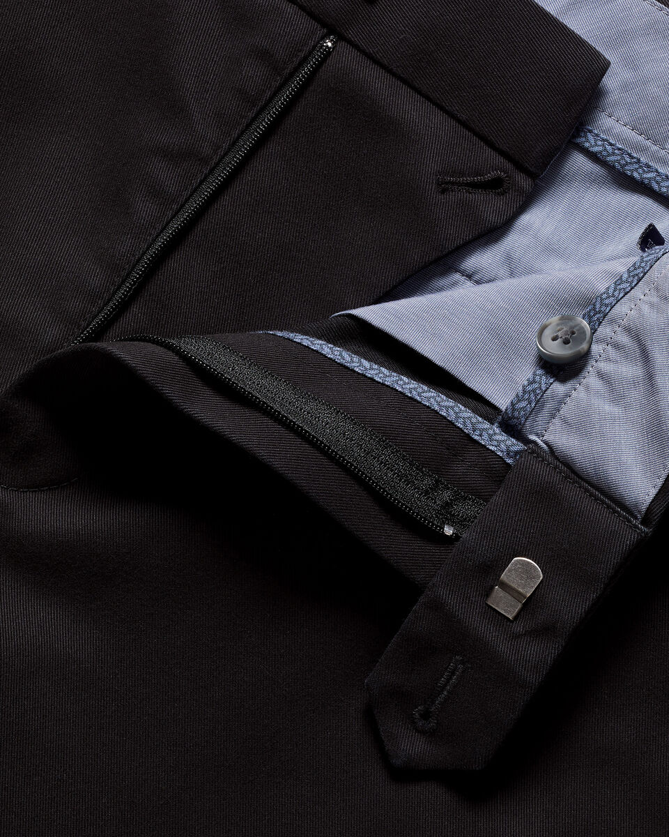 Ultimate Non-Iron Chinos - Black