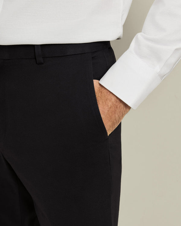 Ultimate Non-Iron Chinos - Black