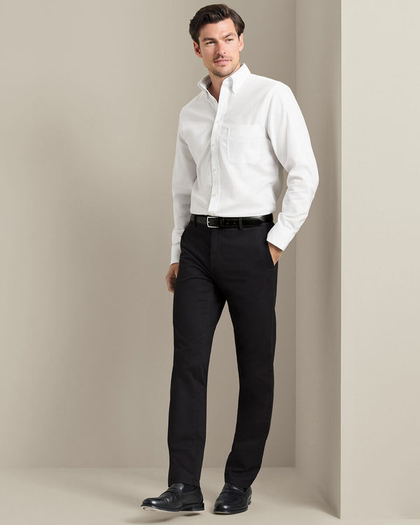Ultimate Non-Iron Chinos - Black
