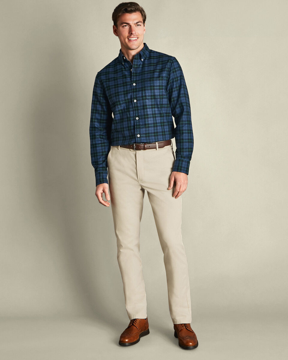 Ultimate Non-Iron Chinos - Stone Main image