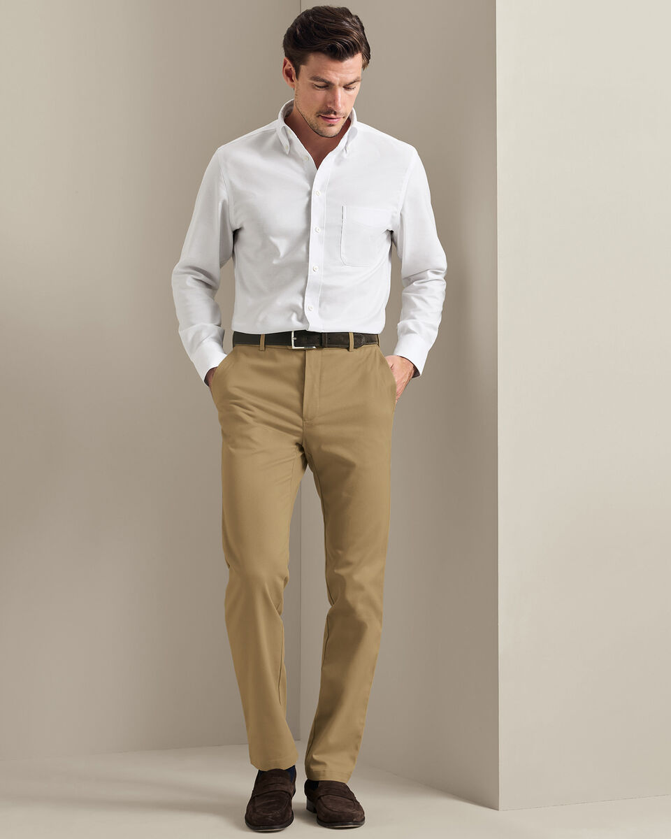 Ultimate Non-Iron Chinos - Tan