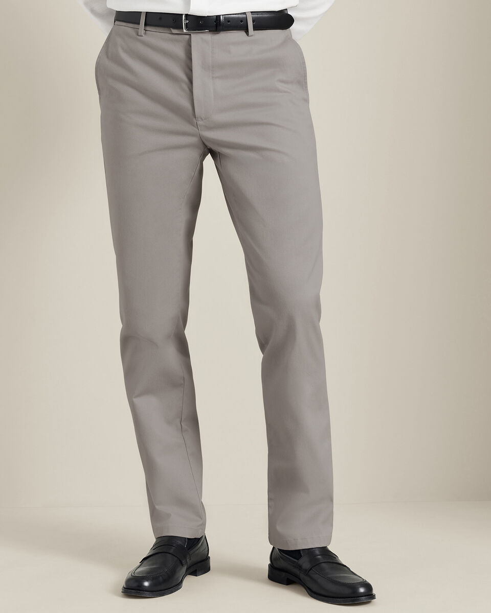 Ultimate Non-Iron Chinos - Light Gray