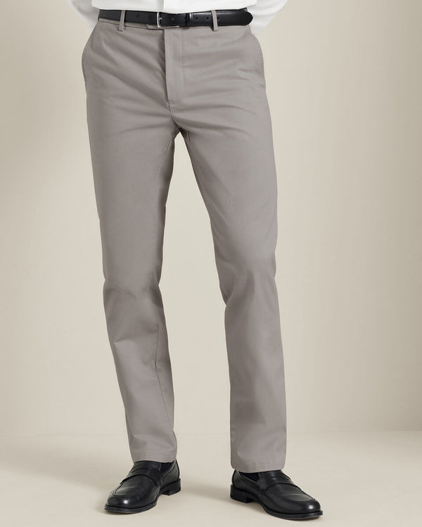 Ultimate Non-Iron Chinos - Light Gray