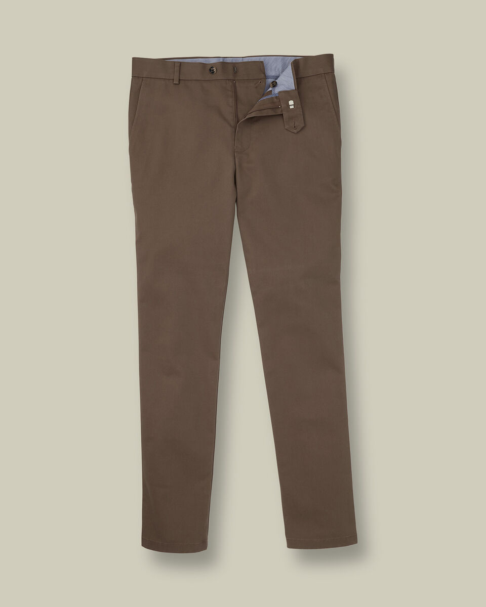 Ultimate Non-Iron Chinos - Mocha Secondary image