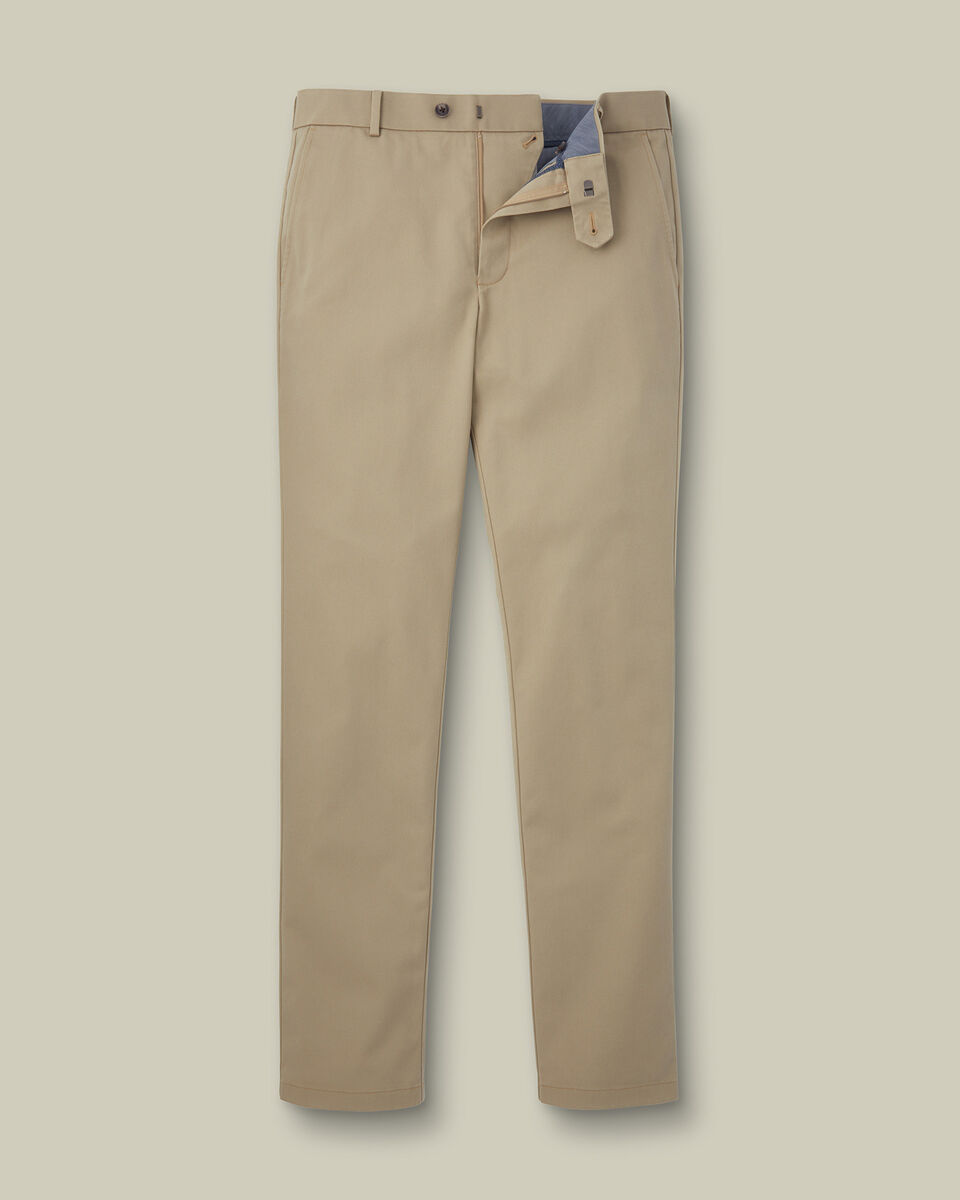 Ultimate Non-Iron Chinos - Taupe Secondary image