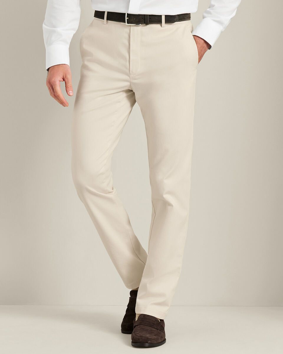 Ultimate Non-Iron Chinos - Ivory