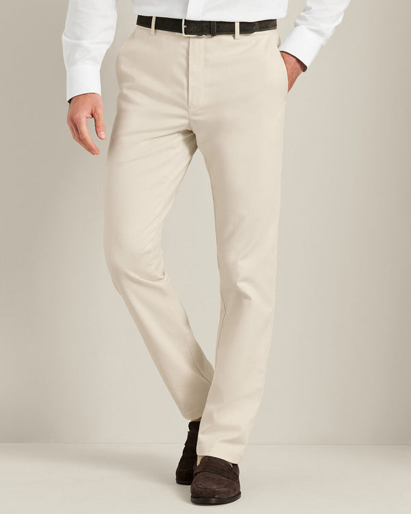 Ultimate Non-Iron Chinos - Ivory